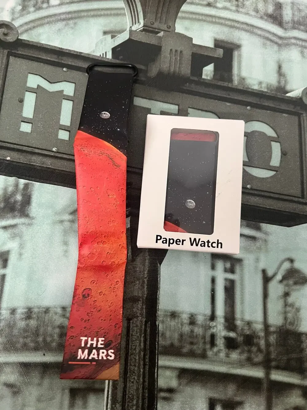 New Waterproof Tyvek Paper Digital Watch Unisex LED Printed Wristband